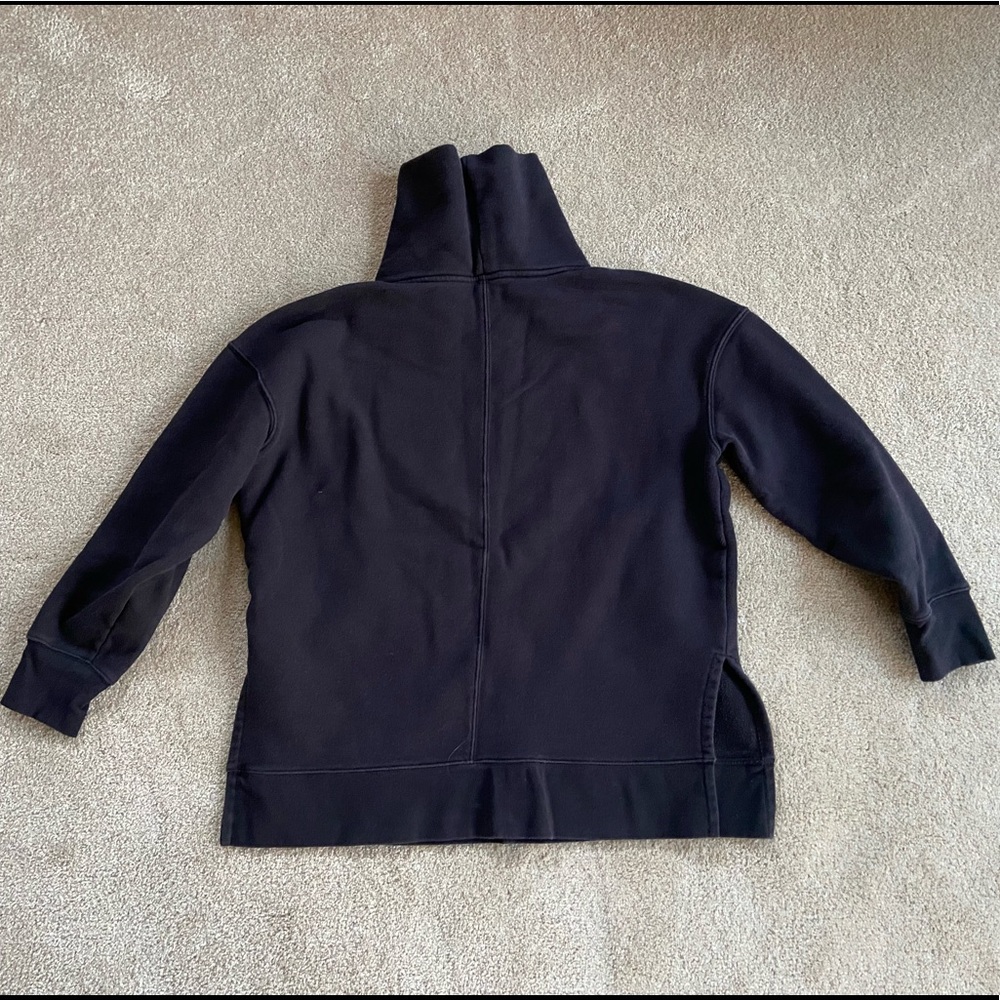 Athleta M black 24/7 funnel neck sweatshirt - Picture 9 of 11